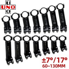 UNO Ultralight Bike Stem 7/17 Degree MTB Road Bicycle Bike Stem 31.8mm 60 -130mm