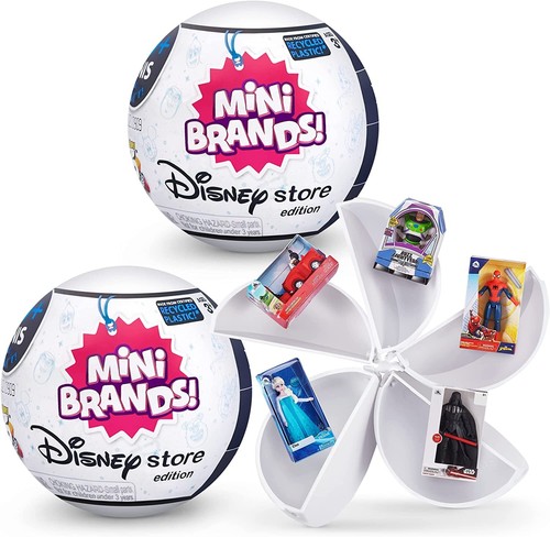 6 count - Mini Brands Disney Store Edition - 5 Surprise Mystery Balls SERIES 1 - Picture 8 of 11