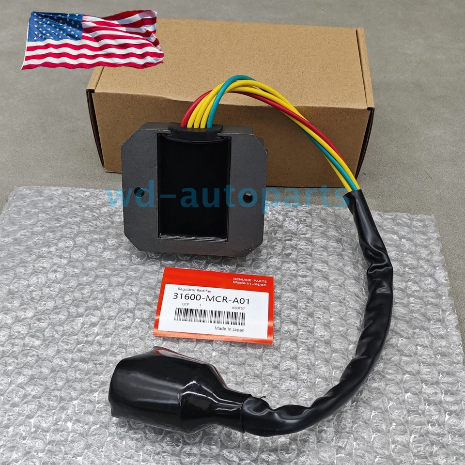 New Regulator Rectifier Voltage For Honda VT750 Shadow 01-07 31600-MCR-A01 USA — 第 4/4 张图片