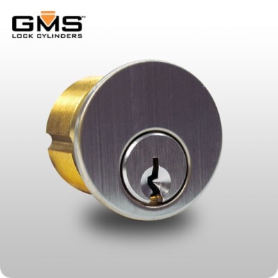 GMS M100 - 1'' Mortise Lock Cylinder KW1 Kwikset Keyway With 2 Keys