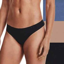 Under Armour L18606 Women  s Multi 3-Pack Pure Stretch Thong Panty Size XS