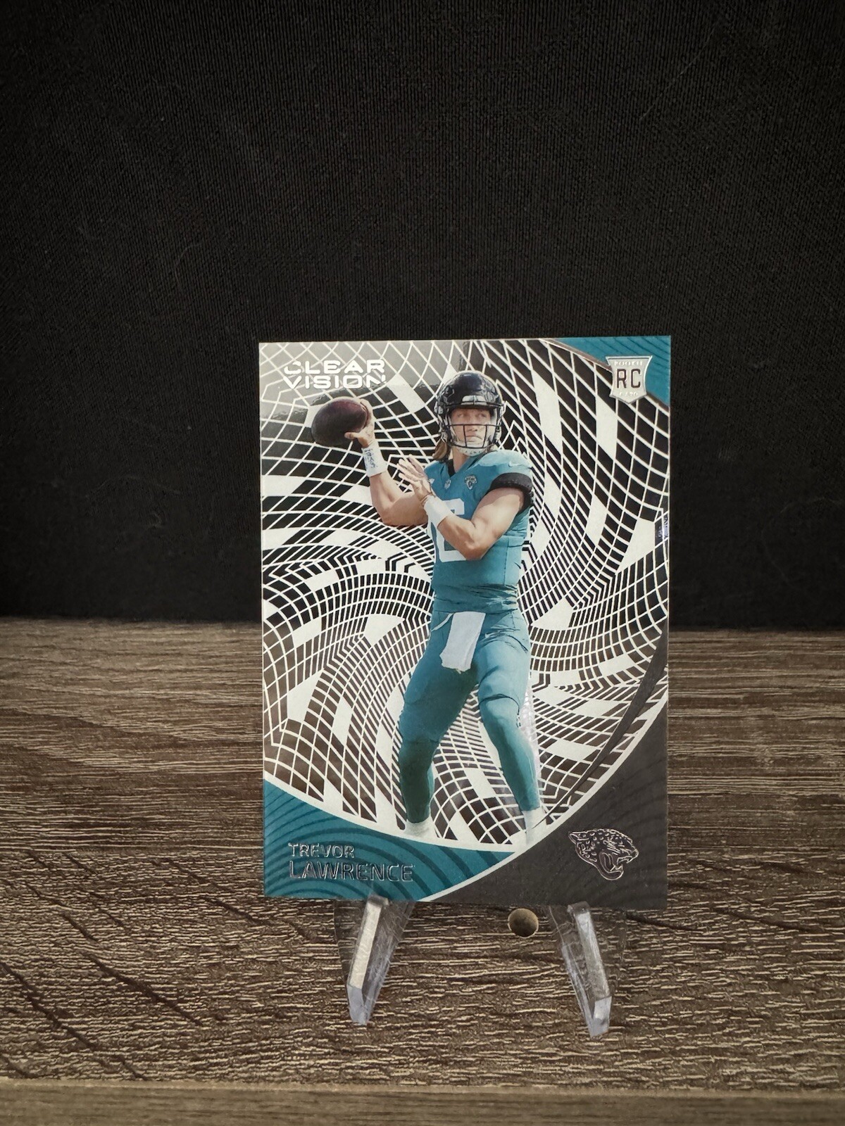 2021 Panini Chronicles Trevor Lawrence Clear Vision #CVR-1 RC Rookie