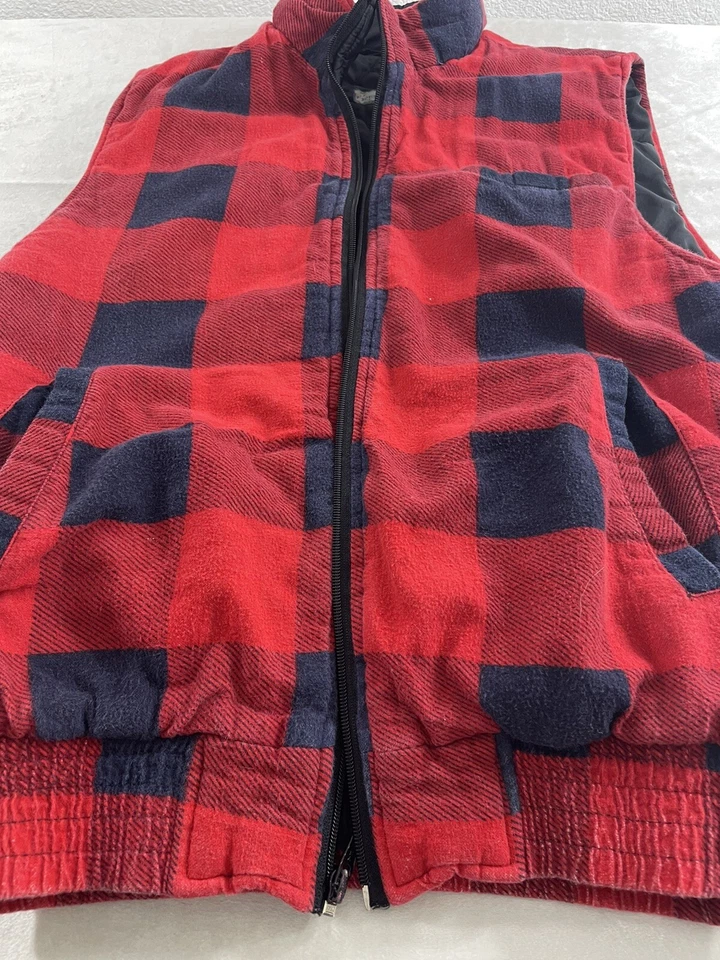Open Trails Jacket, Size M, Color Red & Black Checker design **FREE SHIPPING** - Image 4 of 4