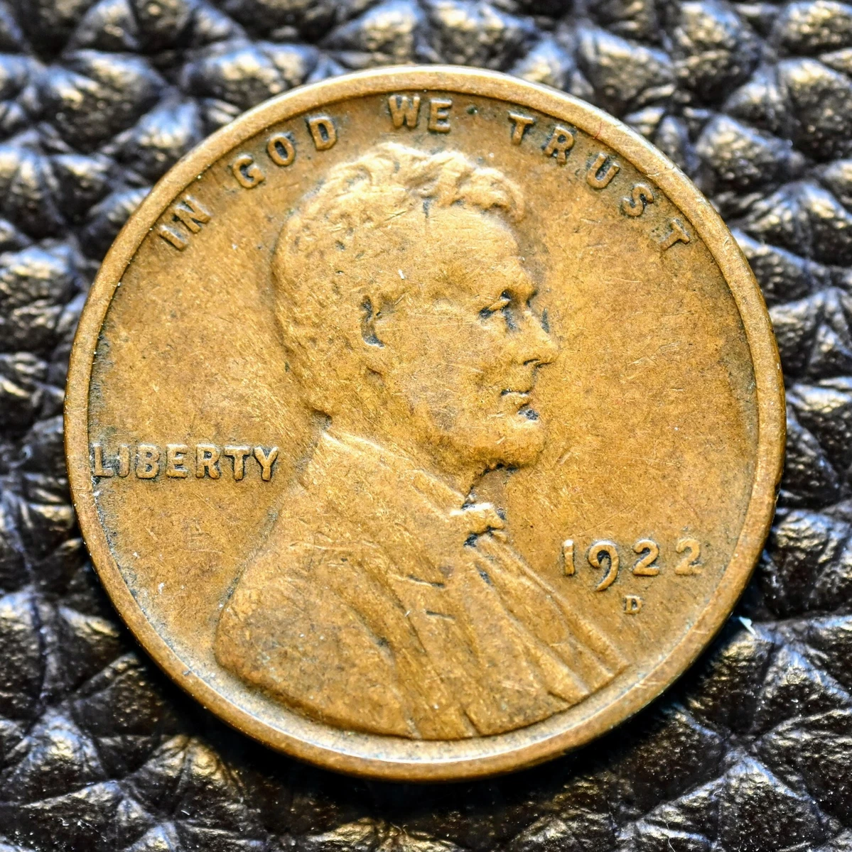 Circulated 1922 Year Lincoln Wheat US Small Cents (1909-1958) for