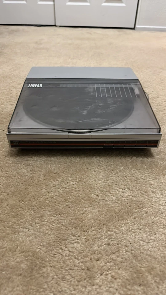 ADC LT32 Linear Tracking Belt-Drive Automatic Turntable Record Player 1983 Vtg - Image 3 of 3