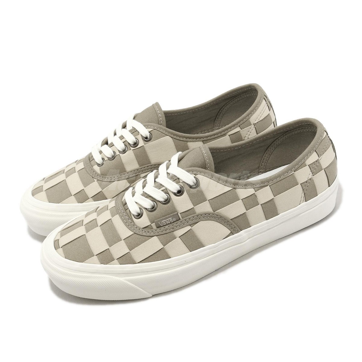 Vans Authentic 44 DX Anaheim Factory Woven Check Brown Men Vans Authentic 44 DX Anaheim Factory Woven Check Brown Men