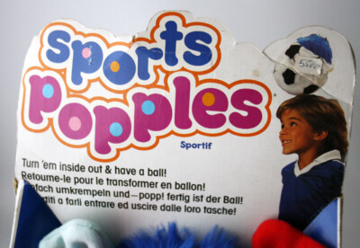 Peluche Popples Mattel foot sport vintage : Achat occasion | Peluches Mattel Multicolore 41 Bon état