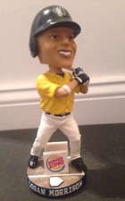 Logan Morrison DAMAGED READ Jacksonville Suns Yellow Jersey SGA Bobblehead