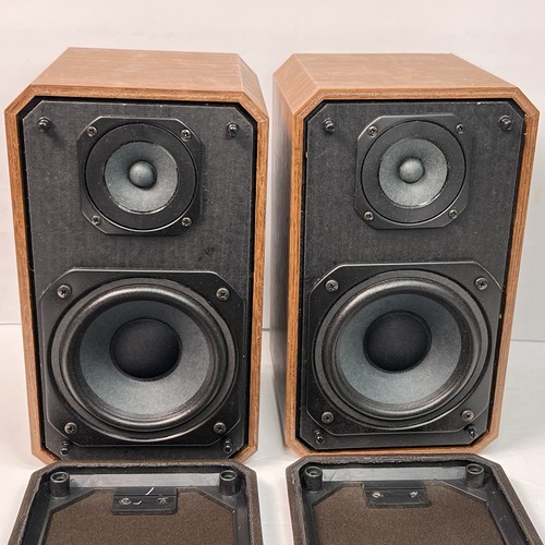 Optimus Stereo Speakers STS 50 2-Way Bookshelf Radioshack Tandy Vintage Retro - Picture 11 of 13