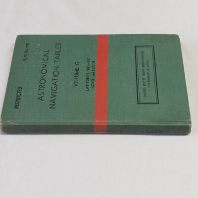 (United State Navy Department) Astronomische Navigationstabellen 1941 Band G