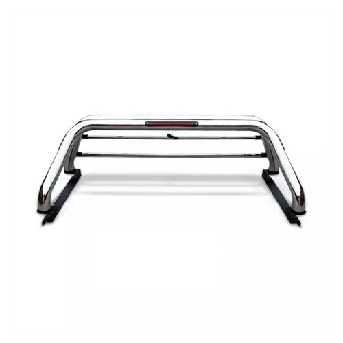 Roll Bar For Nissan Navara D23 / NP300 15-24 Sport Polished Stainless Accessory - Picture 7 of 15