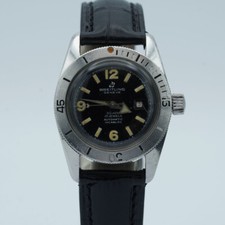 BREITLING SUPEROCEAN NEPTUN 80220 DAMEN UHR AUTOMATIK 80ER JAHRE 28MM 2