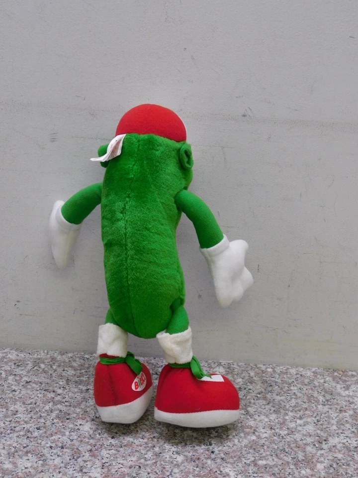 Vintage Don Bickle Bick's Pickle Plush Vintage Food Brand Mascot Stuffed - Image 4 of 4