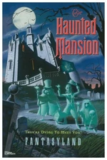 HAUNTED MANSION TOKYO DISNEYLAND - COLLECTOR POSTER - BUY ANY 2 GET ANY 1 FREE!!