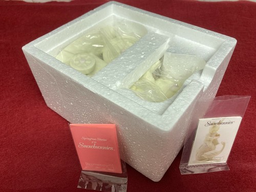 Dept 56 Snowbunnies “On A Tricycle Built For Two” 1997 Limited Edition In Box - Picture 6 of 6
