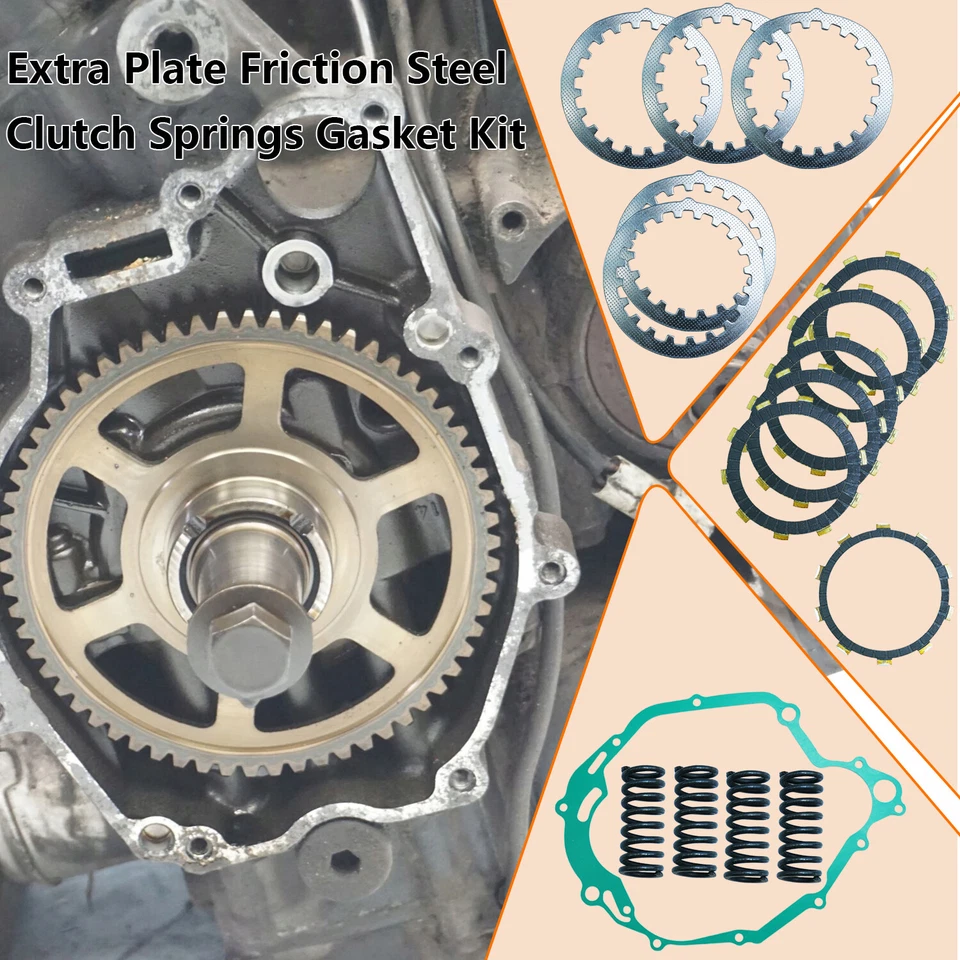 Kit de embrague resortes de alta resistencia y junta de cubierta para Yamaha TTR225 1999 2000-2004 Foto 3 de 4