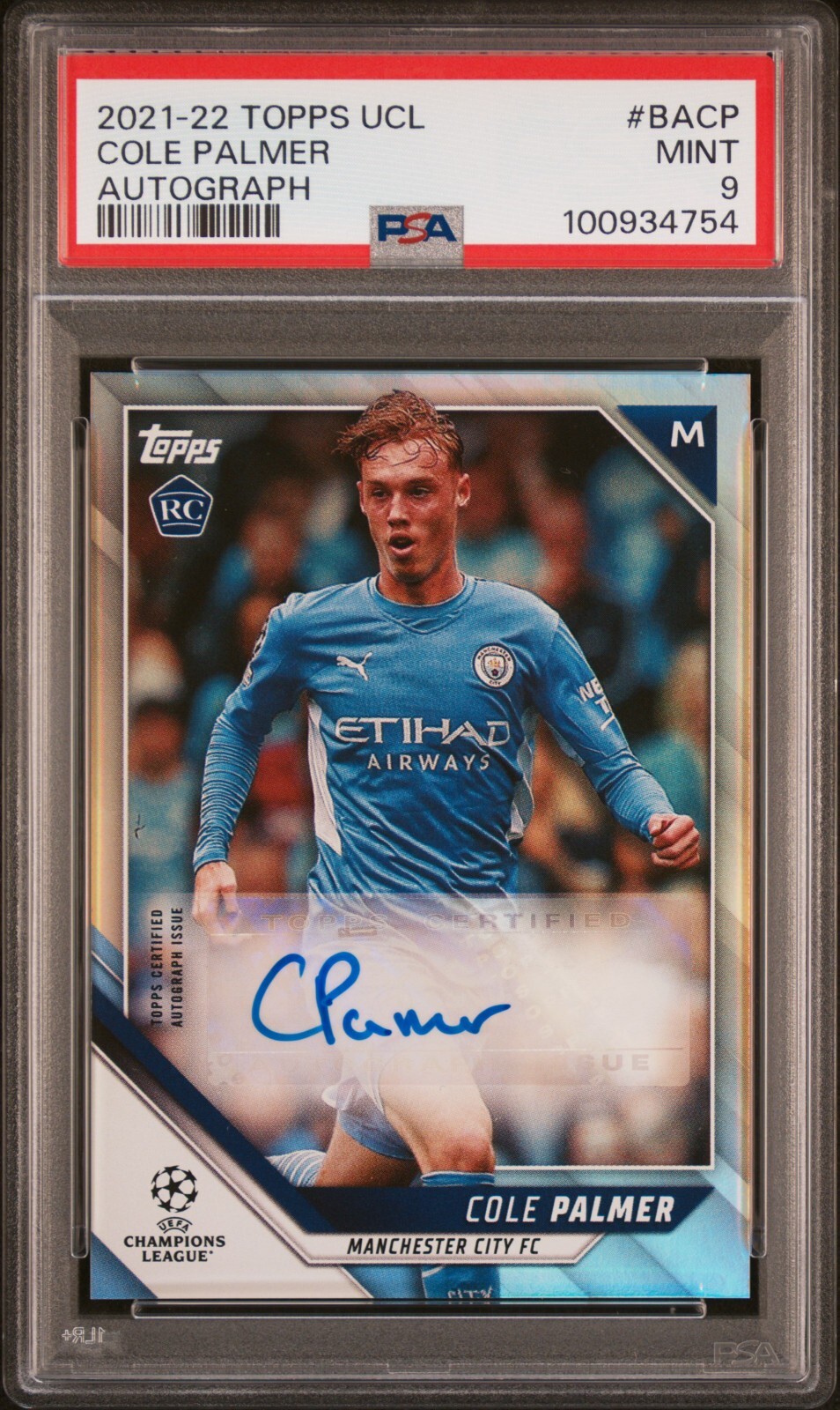 DAKA Cole palmer コールパーマー直筆サイン/50 マンC