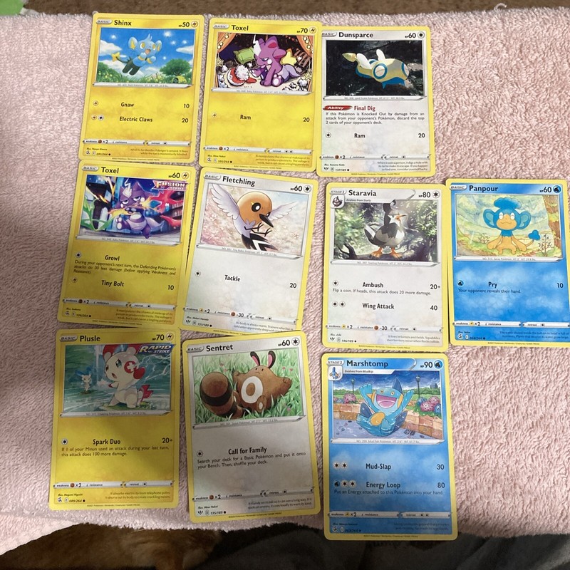 Lot Of 10 Pokemon Cards Rare Star Pick Your Card!! And More Up4 Val