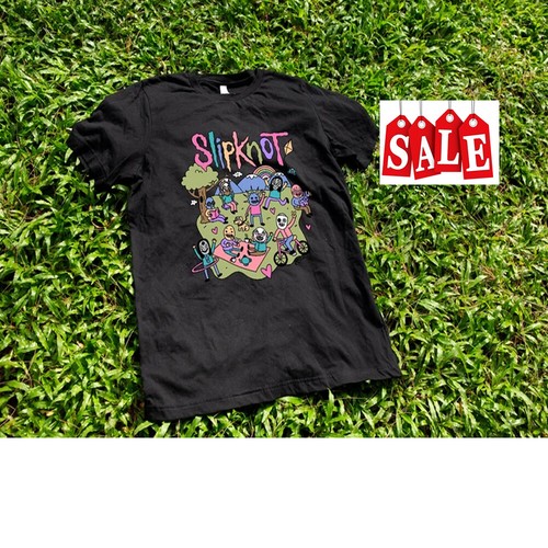 Slipknot cartoon T shirt, Unisex Design 
