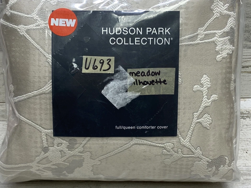 Funda nórdica Hudson Park Meadow Silhouette completa/queen dorada Foto 4 de 4