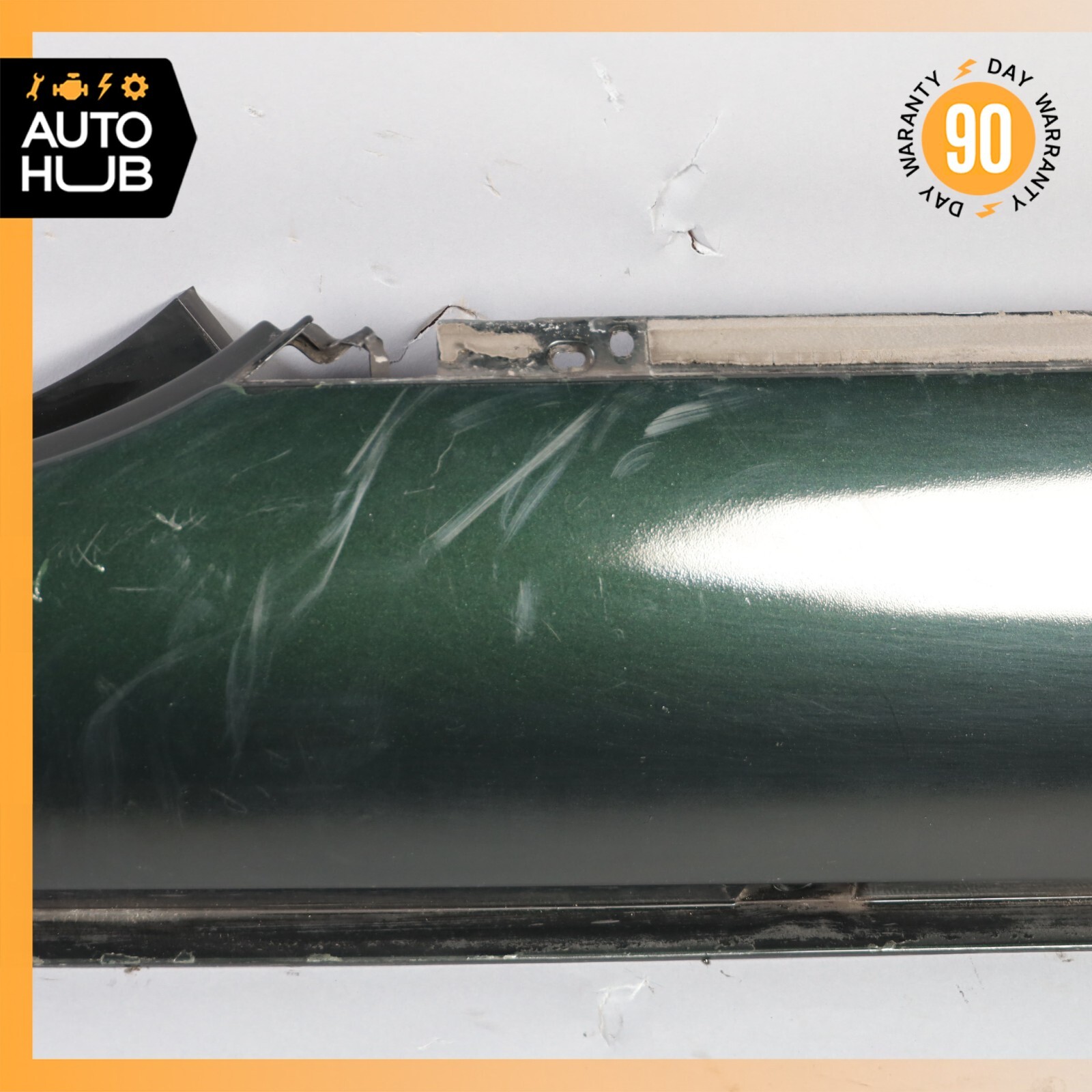 03-10 Bentley Continental GT Coupe Left Driver Side Skirt Rocker Panel Green OEM