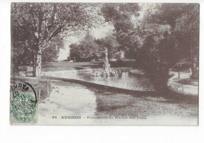 84 Avignon Promenade of / The Rocher Of Doms