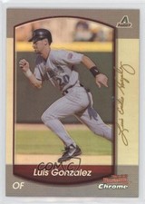 2000 Bowman Chrome Refractor Luis Gonzalez #12 d4v