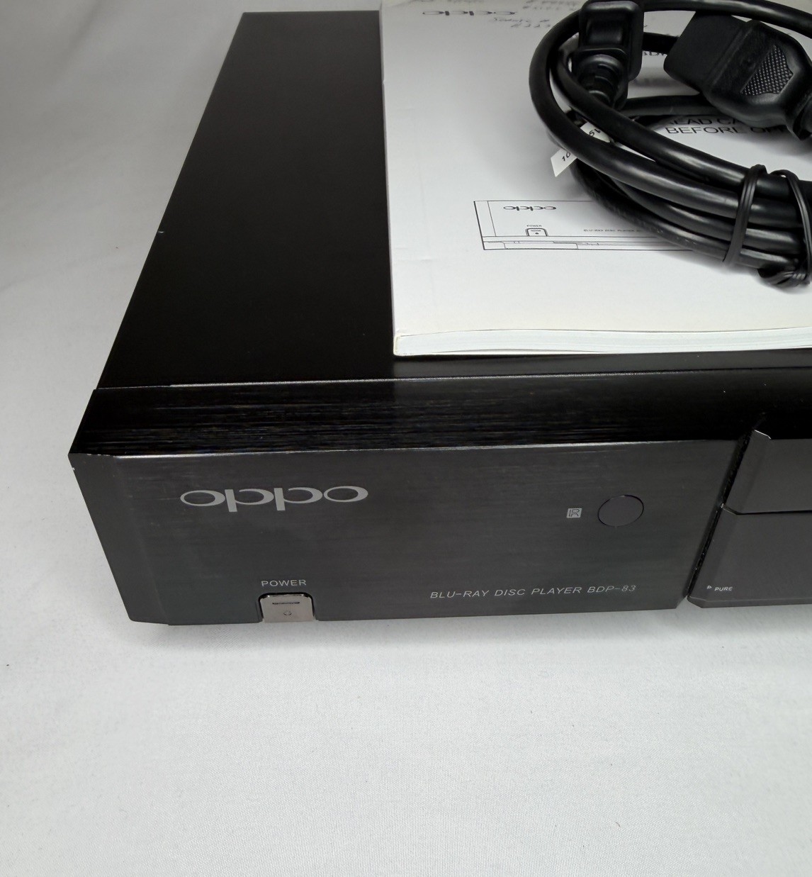 OPPO BDP-83 Universal Blu-ray DVD CD SACD Player w Remote Manual | eBay