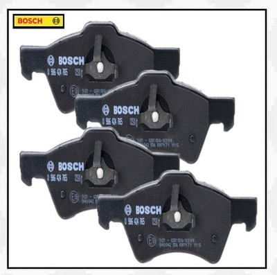 BOSCH 0 986 424 765 BREMSBELAGSATZ, SCHEIBENBREMSE VORDERACHSE FÜR CHRYSLER DODG