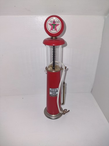 Vintage Texaco Red Gas Pump Made In USA Excellent Condition