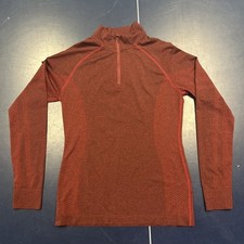 Figs jacket womens large M pink sarta 1/4 zip nurse doctor seamless athlethic