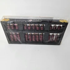 Vintage Chinese Wood Abacus 77 Beads | Lotus Flower Brand NEW SEALED!