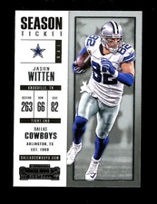 2017 Panini Contenders Season Ticket #79 Jason Witten Dallas Cowboys QTY