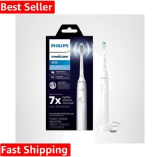 Philips Sonicare 4100 Series Electric Toothbrush — Gentle, Effective, and Sma...