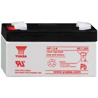 Yuasa Bleiakku NP1.2-6-TW 6V 1,2Ah Industriebatterie Agm Wartungsfrei Zyklenfest