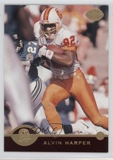 1996 Leaf Red with Gold Foil Alvin Harper #107 0q3