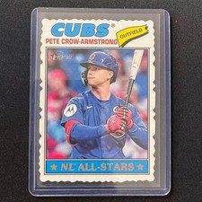 🔌IU 2026 TOPPS HERITAGE BASEBALL Deckle Edge PETE CROW-ARMSTRONG #261