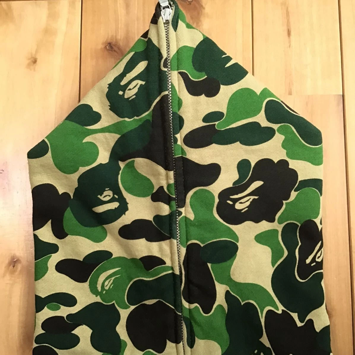 A BATHING APE (BAPE) Felpa con cappuccio BAPE LOGO ABC CAMO FULL ZIP L taglia a scimmia da bagno scimmia abasing ape hoodie