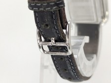 HERMES Cape Cod De Zone CC3-210 Silver Black Quartz Women's Working Authentic 7