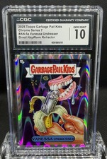2025 Garbage Pail Kids Vanessa Undresser AN-5a Chrome 7 Drool RayWave Ref CGC 10