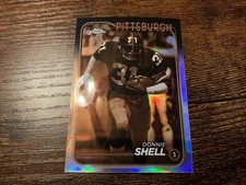 #908 2024 Topps Chrome Football Sepia Refractor Donnie Shell Pittsburgh