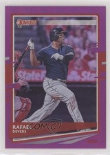 2020 Donruss Back Variation Holo Purple Rafael Devers (Beantown On Back) x5u