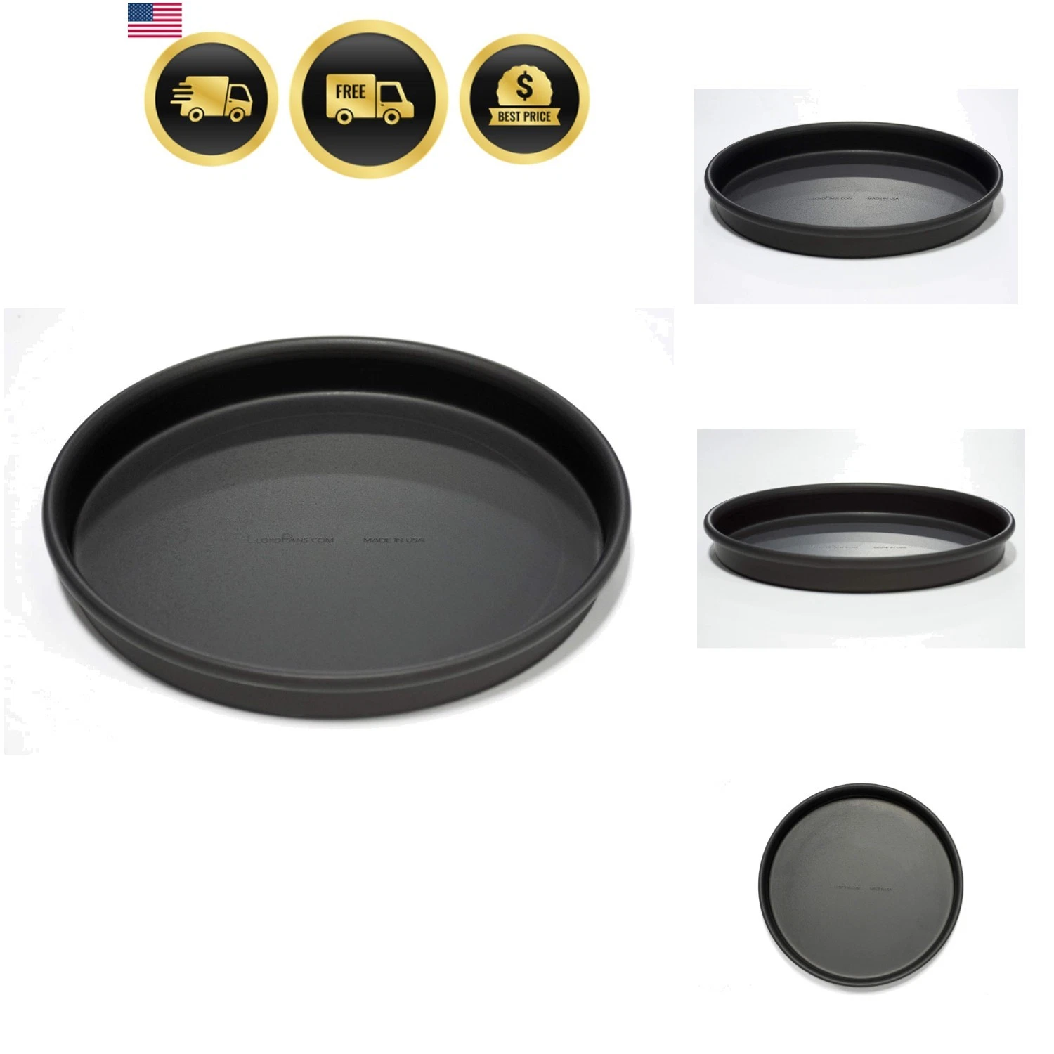 Straight Sided Pizza Pan 10 Inch by 1 Inch - PSTK
Opens in a new window or tab