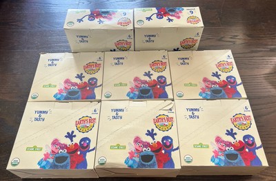 48 Earth s Best Organic Yogurt Smoothie Pouches 4.2oz Strawberry Banana Toddlers