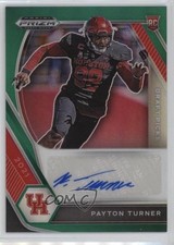 2021 Panini Prizm Draft Picks Green Payton Turner #DPA-PTU Auto 1t3