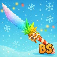 NEW Christmas Chroma Snowstorm Godly | MM2 |Murder Mystery 2 | CHEAP FAST DELIVE