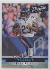 2019 Panini Prestige Xtra Points Platinum 9/10 Tarik Cohen #123 14gy