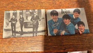 THE BEATLES (2) 2" X 3" POCKET MIRRORS