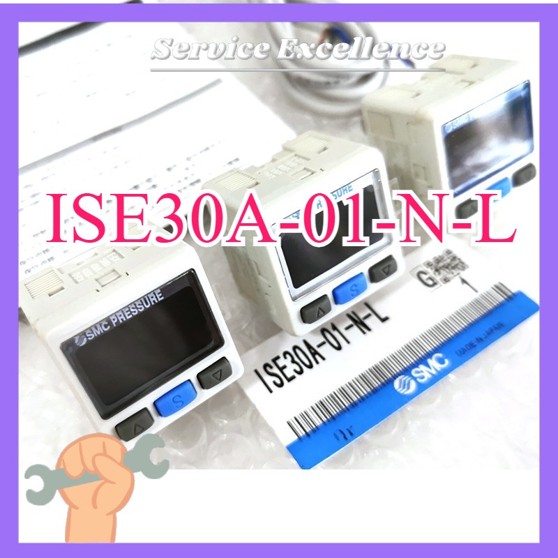 One Brand SMC ISE30A-01-N-L Digital Display Pressure Switch New KD Fast Shipping