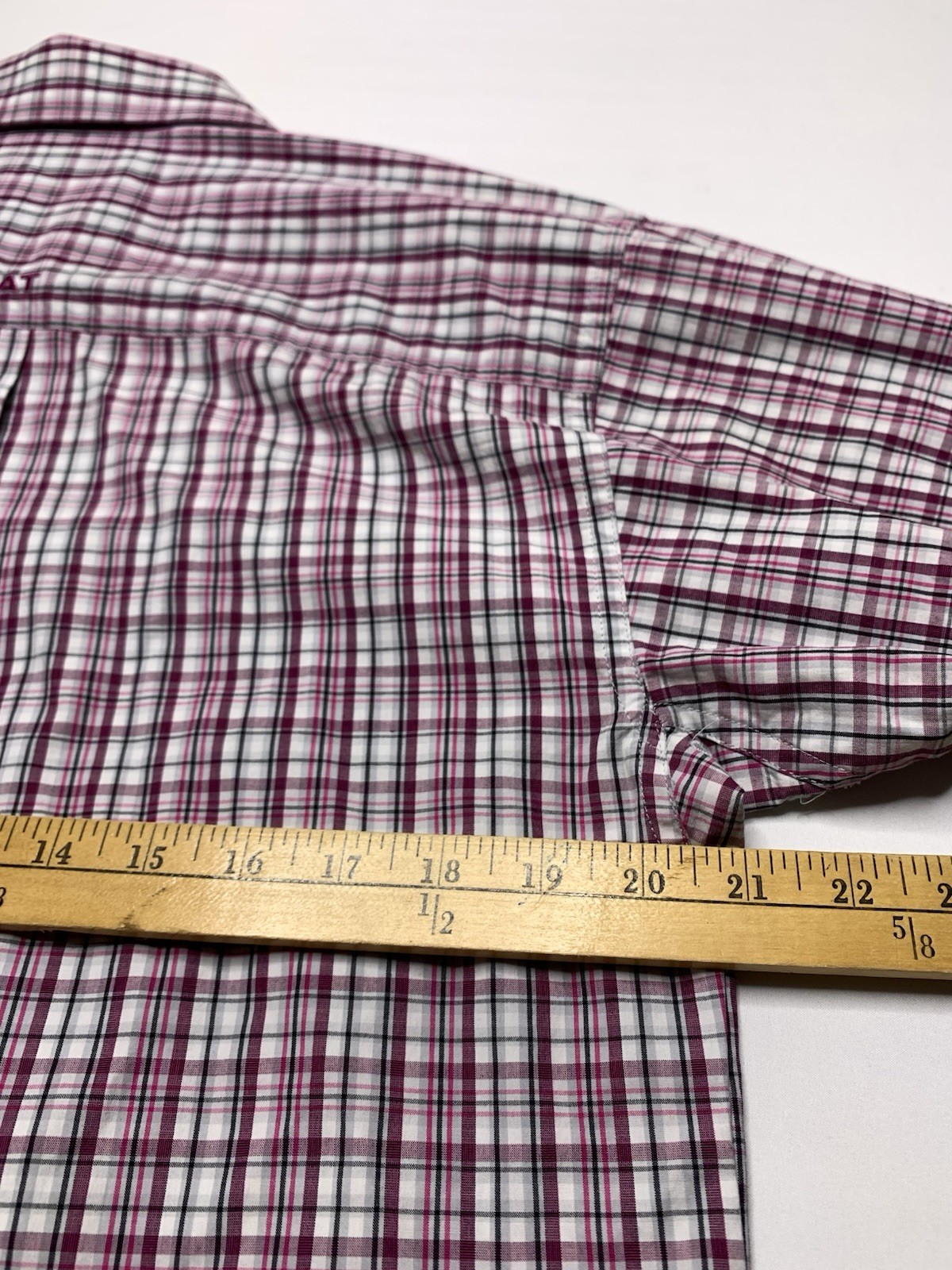 Ariat Pro Series Small Button Down Multicolor Pla… - image 15